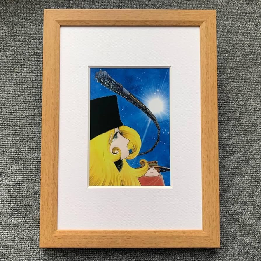 銀河鉄道999 松本零士 限定ポスター額入り Amazon.co.jp: 松本零士『銀河鉄道999 麗しのメーテル』 B5